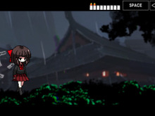 制服姿の女の子が静寂に包まれた夜の神社を進む『8番出口』ライクな“2D”ホラーウォーキングシム『夜間参拝』Steamストアページ公開 画像
