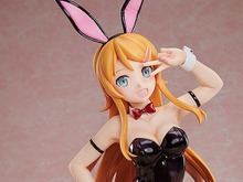 布製の“網タイツ”から透けるお尻の質感…俺妹「高坂桐乃」がバニー姿の1/4スケールで立体化！今後「黒猫 バニーVer.」も案内予定 画像