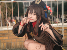 【コスプレ】『原神』胡桃の豊かな表情と絶妙なポージングの醸し出す雰囲気が最高!注目レイヤー・梅桃うに【写真8枚】 画像
