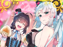 ミニスカ姿で恥じらう表情がかわいい…『FGO』人気イラストレーター・ReDrop氏がバレンタインのパロディアートを投稿!由井正雪がドレスに赤面 画像