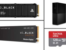 【Amazonセール】PS5公式ライセンス版の内蔵SSDや22TBの外付けハードディスクなど、WDのストレージ製品が安くてお得 画像