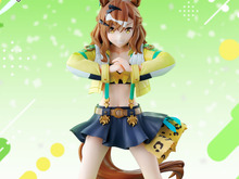 『ウマ娘』新作一番くじ発売！劇場版で活躍するポッケ、タキオン、カフェが勝負服姿でフィギュア化 画像