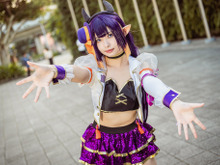 【コスプレ】台湾美女レイヤーさんが「ホロライブ」イナを披露!アイドル衣装を着こなして気分も上々【写真10枚】 画像