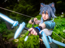 【コスプレ】Tiktokフォロワー約430万!超人気美女が優美かつ強力な存在感で「SAO」シノンを披露 画像