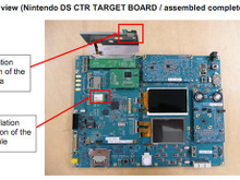 3DSの基板写真がリーク、噂通りシャープの3D液晶ディスプレイを採用？ 画像