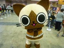 【WHF 2010夏】かわいいアイルーも登場、カプコンブースは『モンハン日記 ぽかぽかアイルー村』が人気 画像