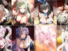 『勝利の女神:NIKKE』実装直後の「アリスバニー」に、メイド服から着替えた「ソーダバニー」、「折角だから」なバニー医師までまるっとお届け!【フォトレポ】 画像