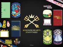 『キングダム ハーツ』“王様の手紙”モチーフのケースも！スタイリッシュな本革システム手帳カバーなど、ステーショナリーアイテムがたくさん 画像