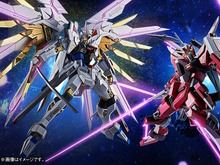 劇場版「ガンダムSEED」からストフリ弐式、インジャ弐式がMETAL ROBOT魂化！マイティーストフリを再現する「プラウドディフェンダー＆エフェクトパーツセット」も発表 画像