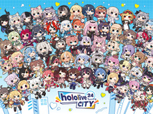 ホロライブ×遊園地!園内アナウンスやグッズも展開の「hololive CITY’24」が全国6か所の遊園地で開催へーリアル脱出ゲームや1泊2日の旅行パッケージも気になる 画像