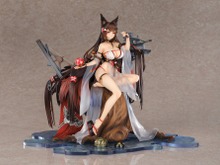 肉感たっぷりな太ももに見とれる!『アズレン』より水着姿の「天城」がフィギュア化―クリア素材使った“水着ヴェールの透け感”をお見事 画像