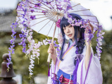期待の台湾美女コスプレイヤーが、『原神』雷電将軍の艶やかな着物姿を披露！【写真10枚】 画像