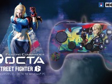 『スト6』ジュリ、キャミィがデザインのパッド型コントローラーが登場!天面6ボタン配置の格ゲー向けアイテム 画像