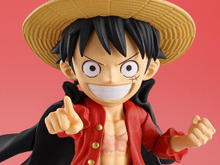 「ワンピース」小さいけどよく動く！「ルフィ」のデフォルメ×アクションフィギュアが“魂ウェブ商店Ver.”で発売 画像