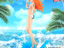 「ワンピース」水着姿が眩しい!「ナミ」が涼し気な“波”に乗ったフィギュアがプライズに登場 画像