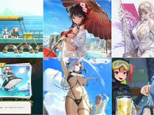 『勝利の女神:NIKKE』今年の水着は「セクシー」「デフォルメ」「ドット絵」の三段構え! 甲乙つけがたい魅力に目移り必至【フォトレポ】 画像