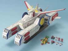 EXモデル「ホワイトベース」と「ガンダムトレーラー」が本日7月25日11時予約受付開始!ホワイトベースは同スケールの「ガンダム」などが付属 画像