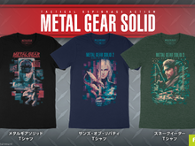 『メタルギア』歴代の主人公が鮮やかに描かれる!オフィシャルコラボTシャツのスネークや雷電が痺れるカッコ良さ 画像