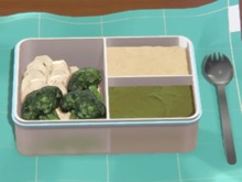 『学マス』で何かと話題の「ディストピア飯」、まさかの商品化!スイパラで“再現度高すぎなコラボメニュー”として提供 画像