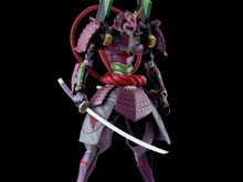 乗りなさい、「エヴァ初号機」の“鎧武者”に!甲冑を纏った「武者初号機」が、アクションフィギュアとして出陣 画像