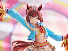 『ウマ娘』大胆なヘソ出しチア衣装の「ナイスネイチャ」フィギュア、予約締切が迫る！照れ笑いを浮かべながらも「元気出るかなぁ～…いや出ろ！」 画像