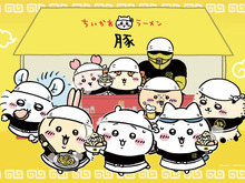 「ちいかわラーメン 豚」が渋谷PARCOに期間限定オープン!ちいかわの「どんぶり」やモモンガの「中華皿」などオリジナルグッズも展開 画像