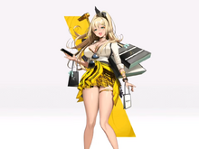 魅惑の金髪ギャル!『勝利の女神:NIKKE』より「ルピー」のフィギュアがお披露目―ショッピングバッグや輝くアサルトライフルまでしっかり再現 画像