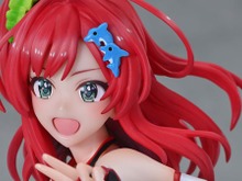 健康的なスタイルが夏らしい!『ドルウェブ』ユニフォーム姿でトレーニング中の「咲宮入華」が立体化―ボディにフィットする水着に釘付け 画像