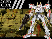 小説版「アーマード・コア」より「ウィクトーリア」が、忠実な再現度を誇るプラモデルに!白いボディで駆ける主人公機が予約受付中 画像