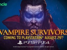 待望のPS4/PS5版『Vampire Survivors』8月29日に発売決定!告知トレイラー公開 画像