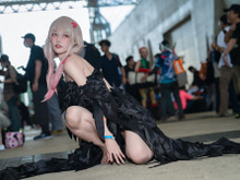 【コスプレ】漆黒の翼を纏った「ギルティクラウン」いのりの艶やかさに刮目！美しいポージングが生み出す曲線美からも目が離せない 画像