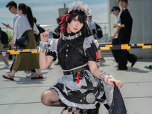 【コスプレ】暑さを感じさせない、クールな“鮫メイド”!コミケに現れた『ゼンゼロ』エレンがめっちゃ可愛い 画像