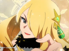 純白衣装の「シロナ」が参戦!『ポケマスEX』アルセウスの加護を受けた「アルコスシロナ&ガブリアス」新たに登場 画像