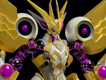 ランスを携え大迫力！「遊戯王」アクセスコード・トーカーが彩色済みプラモになって登場―細い関節も自在に動かせる 画像