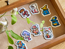 『FF』ピクセルリマスターのキャラクターたちが可愛いワッペンに！スクエニ e-STOREで「ワッペンコレクション」が予約受付中 画像