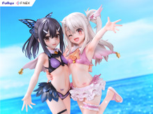 ぷにぷにのお腹に惹かれる？「Fate/kaleid liner プリズマ☆イリヤ ツヴァイ！」より「イリヤ」と「美遊」が立体化―キュートな水着で夏を楽しむ2人がほほえましい 画像