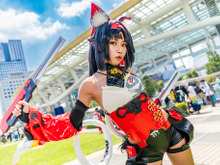 【コスプレ】ほっそい腰の曲線美！褐色肌な『ゼンゼロ』猫宮又奈のしなやかなポージングをご覧あれ【写真7枚】 画像