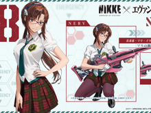 制服になったりレジャーを満喫したり…色んな「マリ」をご覧あれ！『勝利の女神：NIKKE』×「エヴァ」コラボでピックアップ募集スタート 画像