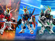 「SEED DESTINY」より「インパルスガンダム」がGUNDAM CONVERGEに登場！「シルエットシステム」を装備した3形態がセットに 画像