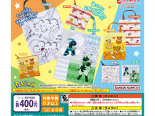 ニャローテやパモ達を身近に持ち歩ける！『ポケモン』大きくて使いやすいトートバッグ＆ポーチがカプセルトイで発売 画像