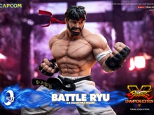 世界で888個“だけ”！『スト5』お値段約6万超え「リュウ」のアクションフィギュアが登場―波動拳パーツも付属 画像
