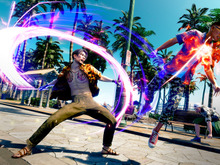 『龍が如く8外伝』では「シリーズ初のジャンプ」ができる！空中アクションも加わり、真島吾朗のアクロバティックな戦闘が大きく進化【発表会まとめ】 画像