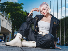 【コスプレ】台湾に現れたスケバン！カリスマ溢れる姿に目を奪われる「東京卍リベンジャーズ」瓦城千咒【写真7枚】 画像