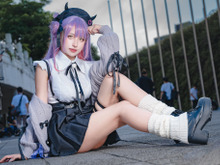 【コスプレ】『ホロライブ』常闇トワに扮した美女レイヤー！可愛い小悪魔に魅了されそう【画像7枚】 画像