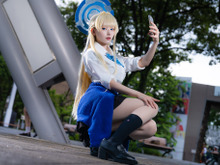【コスプレ】「先生、見てますか？ピース、ピース」圧倒的透明感で『ブルアカ』トキを披露する美女レイヤー【写真8枚】 画像