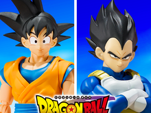 新作アニメ「ドラゴンボールDAIMA」より「孫悟空」と「ベジータ」がS.H.Figuartsに!各種パーツでそれぞれの必殺技がクールに決まる 画像