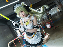 【コスプレ】無防備すぎる“お掃除メイド”に目が釘付け！『NIKKE』ソーダの美女レイヤー【写真9枚】 画像