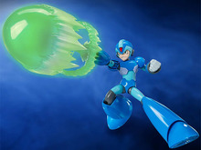 『ロックマンX』チャージショットも発射できる！細かな動きに対応する「エックス」の可動フィギュア登場―豊富なパーツでゲームを再現 画像