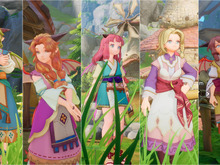『聖剣伝説 VISIONS of MANA』はモブも美女・美少女揃い！ 旅立ちの村から大都市まで、5人×6地域の「美女30人」に大注目【フォトレポ】 画像