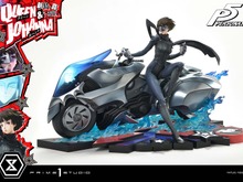 約25万円の『ペルソナ5』「新島真」スタチューが圧倒的な出来栄え！バイク型の「ヨハンナ」も付属し、1/4スケールの大迫力で立体化 画像